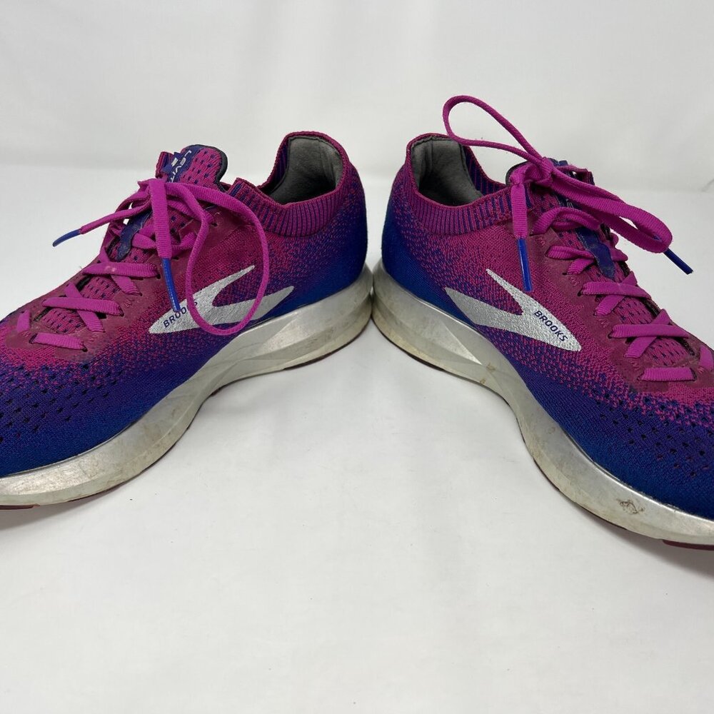 Brooks Levitate 2 Pink Purple Running Shoes Sneakers 1202791B520 Women's Sz 11 * - Picture 5 of 10